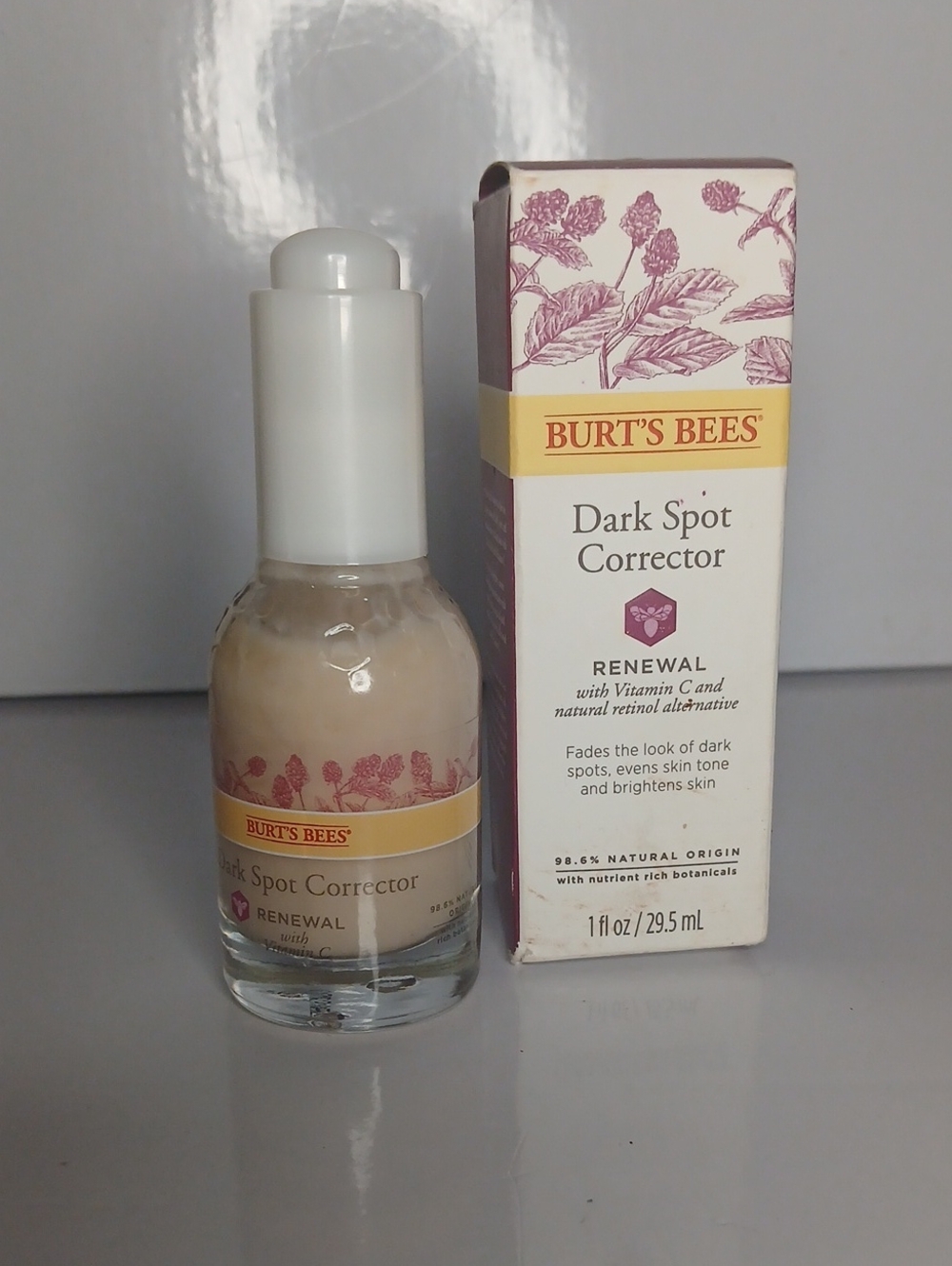 NIB 1 Oz Burt's Bees Dark Spot Corrector